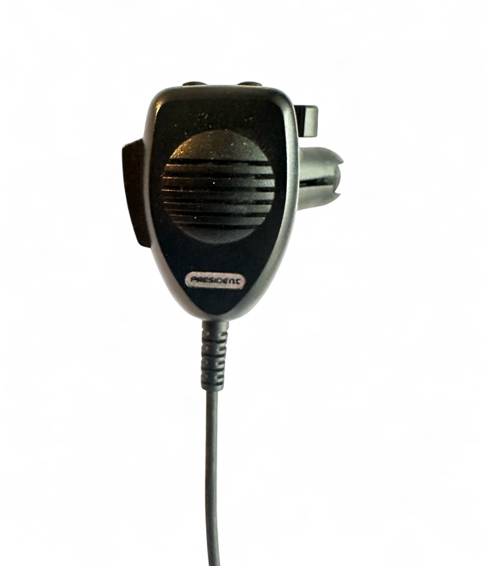 RevCraft walkie-talkie mouthpiece holder, designed to securely mount and keep a walkie-talkie microphone easily accessible on motorcycles, 4x4s, and off-road vehicles.